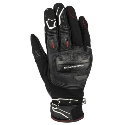 Γάντια μηχανής BERING CORTEX Black/White Γάντια μηχανής BERING CORTEX Black/White