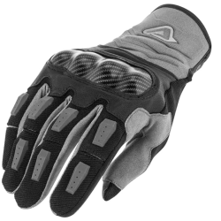 Γάντια μηχανής ACERBIS Carbon G 3.0 Black/Grey