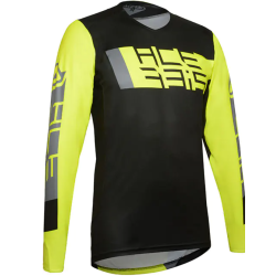 Μπλούζα motocross ACERBIS MX OUTRUN BLACK/YELLOW