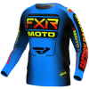 Μπλούζα motocross FXR CLUTCH MX24 BLUE INFERNO