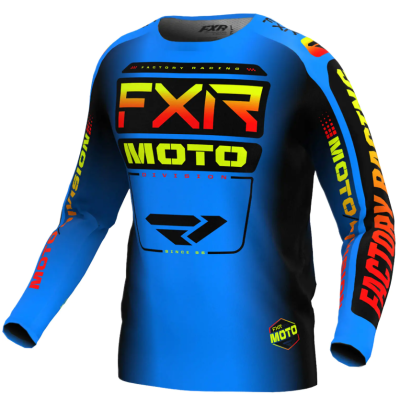 Μπλούζα motocross FXR CLUTCH MX24 BLUE INFERNO