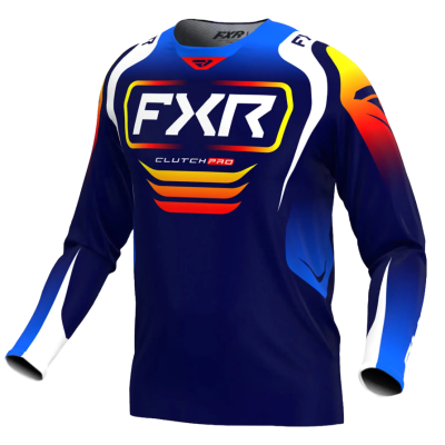 Μπλούζα motocross FXR CLUTCH MX25 NAVY INFERNO
