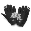 Γάντια motocross 100% BRISKER BLACK thumb