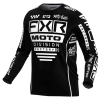 Μπλούζα motocross FXR PODIUM GLADIATOR MX24 BLACK/WHITE