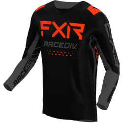 Μπλούζα motocross FXR OFF-ROAD 22 BLACK/CHAR/ORANGE