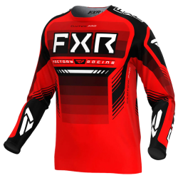 Μπλούζα motocross FXR CLUTCH PTO MX24 RED/BLACK