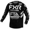 Μπλούζα motocross FXR PODIUM MX22 GLADIATOR BLACK/WHITE