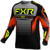 Μπλούζα motocross FXR CLUTCH PRO MX24 GREY/NUKE HI VIS