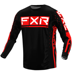 Μπλούζα motocross FXR PRO LE MX22 BLACK/RED