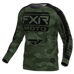 Μπλούζα motocross FXR CLUTCH MX24 CAMO BLACK Μπλούζα motocross FXR CLUTCH MX24 CAMO BLACK