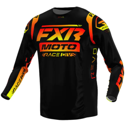 Μπλούζα motocross FXR REVO COMP MX22 TEQUILA SUNSET/BLACK