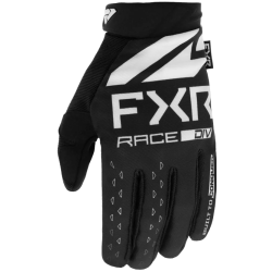Γάντια motocross FXR REFLEX BLACK/WHITE