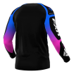 Παιδική μπλούζα motocross FXR CLUTCH MX25 BLACK/BLUE/PINK thumb