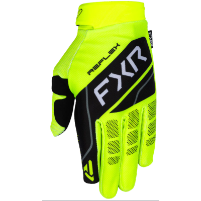 Γάντια motocross FXR REFLEX DUAL MX26 BLACK/NEON YELLOW