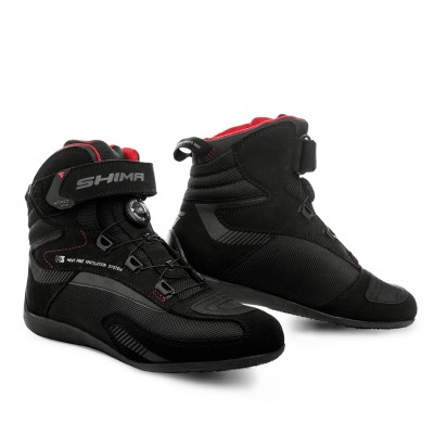 Μποτάκια μηχανής SHIMA EXO BLACK