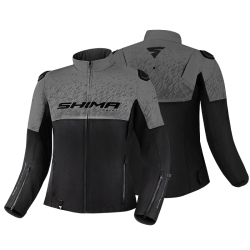 Γυναικεία μπουφάν μηχανής SHIMA DRIFT  BLACK/GRAY