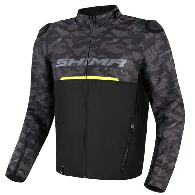 Μπουφάν μηχανής SHIMA DRIFT BLACK/CAMO