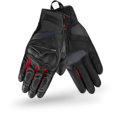 Γάντια μηχανής SHIMA HERO BLACK/RED Γάντια μηχανής SHIMA HERO BLACK/RED