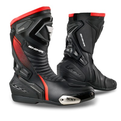 Μπότες μηχανής SHIMA RSX-6 RED FLUO Μπότες μηχανής SHIMA RSX-6 RED FLUO