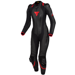 Γυναικεία δερμάτινη στολή μηχανής SHIMA MIURA RS BLACK/RED