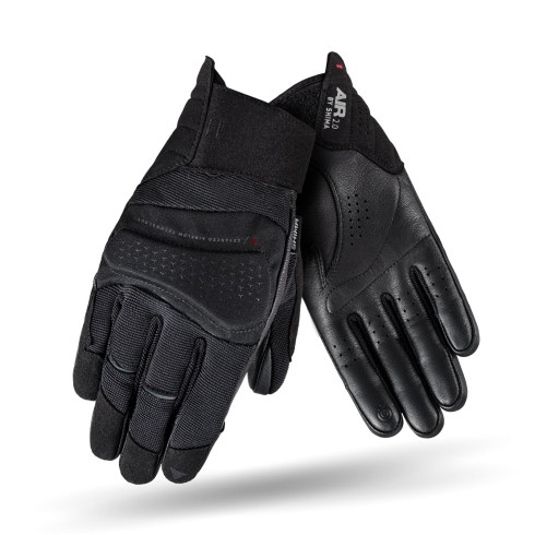 Γάντια μηχανής SHIMA AIR 2.0 BLACK