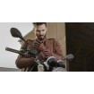 Δερμάτινα γάντια μηχανής SHIMA CALIBER BLACK/BROWN/GRAY thumb