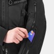 Μπουφάν μηχανής SHIMA TRACKER BLACK thumb
