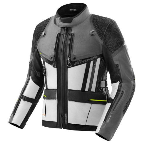 Μπουφάν μηχανής SHIMA TRACKER DARK GREY