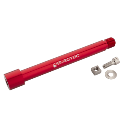 Άξωνας τροχού ποδηλάτου BURGTEC Fox 15x110mm Boost Fork Axle - Race Red 2021+
