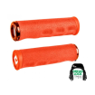Χειρολαβές ποδηλάτου ODI F-1 SERIES DREAD LOCK V2.1 LOCK-ON GRIPS Orange thumb