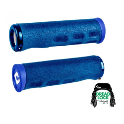 Χειρολαβές ποδηλάτου ODI F-1 SERIES DREAD LOCK V2.1 LOCK-ON GRIPS Blue