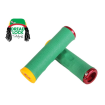 Χειρολαβές ποδηλάτου ODI F-1 SERIES DREAD LOCK V2.1 LOCK-ON GRIPS Rasta Colourway thumb