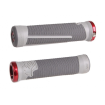 Χειρολαβές ποδηλάτου ODI AG2 v2.1 Lock-On Grips Graphite/CoolGray with Red Clamps thumb