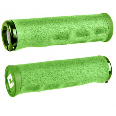 Χειρολαβές ποδηλάτου ODI F-1 SERIES DREAD LOCK V2.1 LOCK-ON GRIPS Green