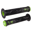 Χειρολαβές ποδηλάτου ODI Hucker Signature w/Flange GRIPS Black/Green thumb
