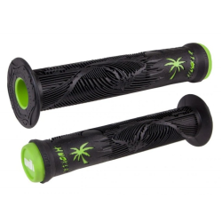Χειρολαβές ποδηλάτου ODI Hucker Signature w/Flange GRIPS Black/Green