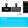 Τακάκια ποδηλάτου GALFER BIKE FD452G1053 PERFORMANCE Brake Pad
