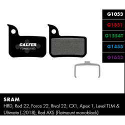 Τακάκια ποδηλάτου GALFER BIKE FD469G1053 PERFORMANCE Brake Pad