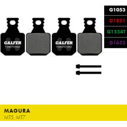 Τακάκια ποδηλάτου GALFER BIKE FD487G1652 E-BIKE Brake Pad