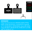 Τακάκια ποδηλάτου GALFER BIKE FD496G1053 PERFORMANCE Brake Pad thumb