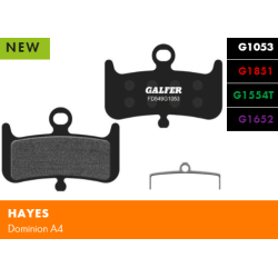 Τακάκια ποδηλάτου GALFER BIKE FD549G1652 E-BIKE Brake Pad