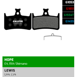 Τακάκια ποδηλάτου GALFER BIKE FD465G1053 PERFORMANCE Brake Pad