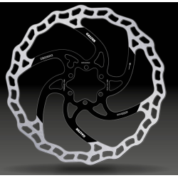 Δίσκος φρένων ποδηλάτου GALFER BIKE DISC WAVE Ø200X2.0mm