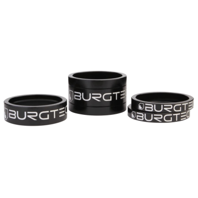 Αποστάτες λαιμού τιμονιού BURGTEC Stem Spacers ­Burgtec Black