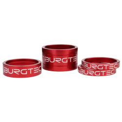 Αποστάτες λαιμού τιμονιού BURGTEC Stem Spacers ­Race Red