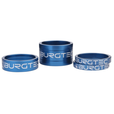 Αποστάτες λαιμού τιμονιού BURGTEC Stem Spacers ­Deep Blue