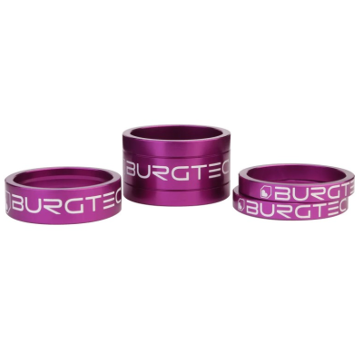 Αποστάτες λαιμού τιμονιού BURGTEC Stem Spacers ­Purple Rain