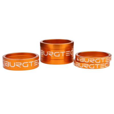 Αποστάτες λαιμού τιμονιού BURGTEC Stem Spacers ­Iron Bro Orange