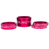 Αποστάτες λαιμού τιμονιού BURGTEC Stem Spacers ­Toxic Barbie Pink