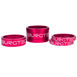 Αποστάτες λαιμού τιμονιού BURGTEC Stem Spacers ­Toxic Barbie Pink